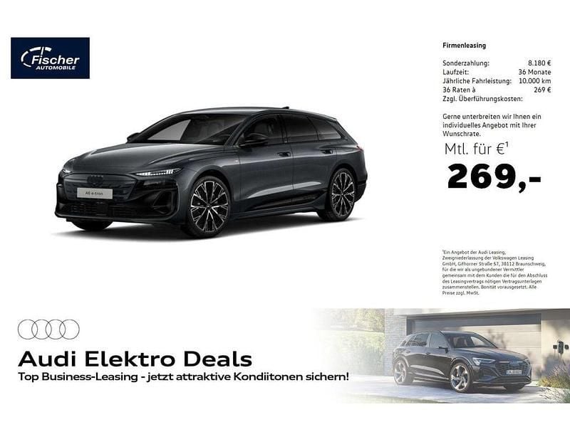 Grau (daytonagrauperleffekt) Neu 2025 Audi A6 e-tron S-Line Kombi | 75.880 € (Superpreis) - Bild 1/4