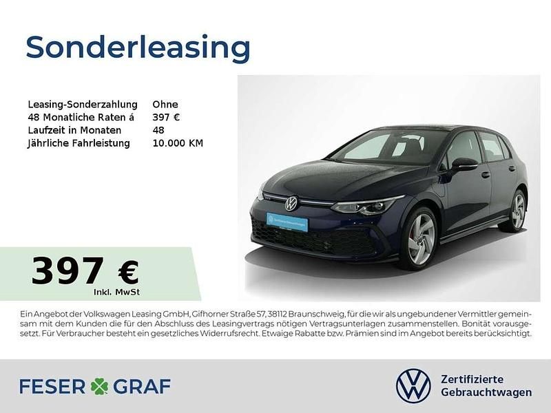 Atlantic blue metallic Gebraucht 2022 VW Golf GTE Limousine | 27.601 € (Etwas zu teuer) - Bild 1/2