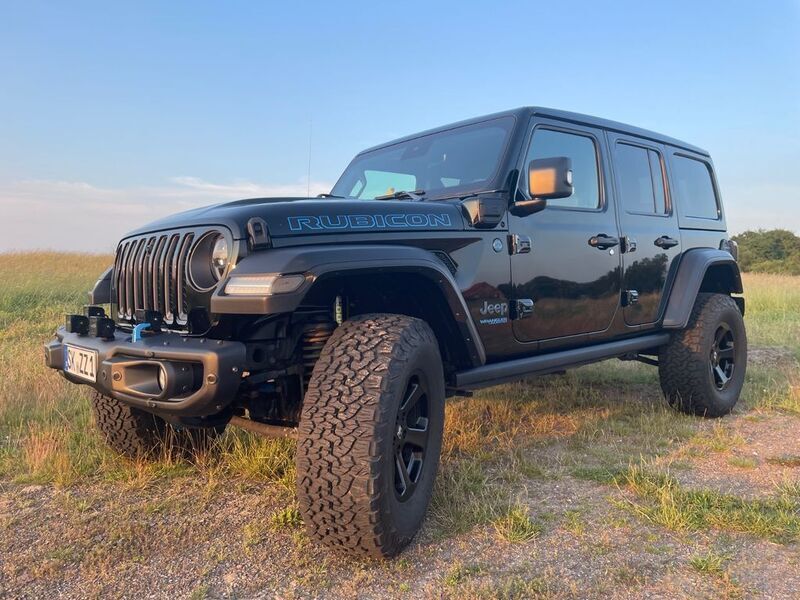 Schwarz Gebraucht 2021 Jeep Wrangler Rubicon SUV | 49.900 € (Superpreis) - Bild 1/4