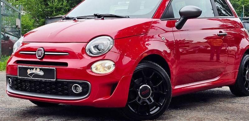 Rot Gebraucht 2017 Fiat 500S S Cabrio | 9.499 € (Fairer Preis) - Bild 1/4