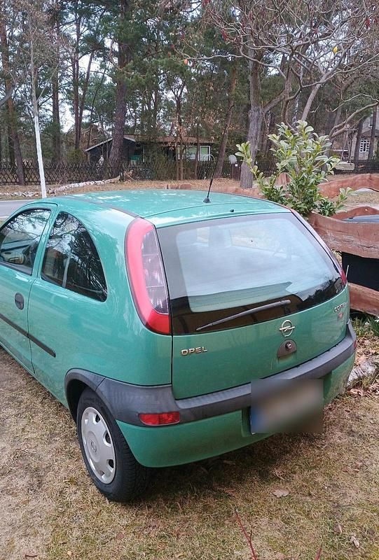 Gebraucht Opel Corsa 55 PS (40 kW) 2001 Grün Kleinwagen