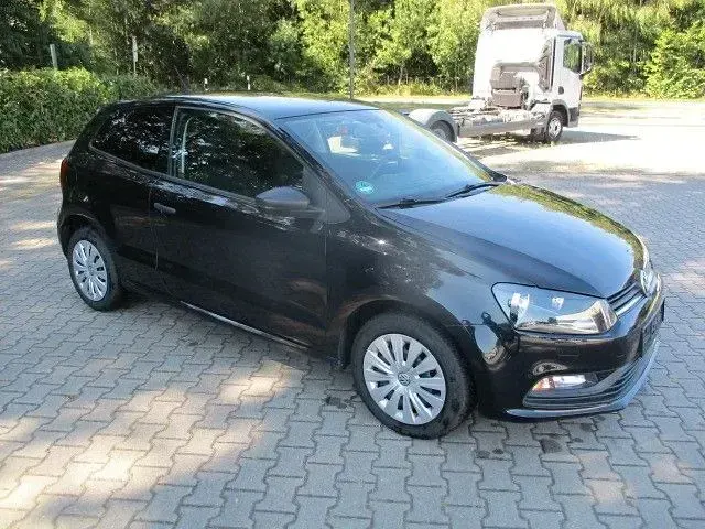 Gebraucht VW Polo Trendline 60 PS (44 kW) 2014 Schwarz Kleinwagen