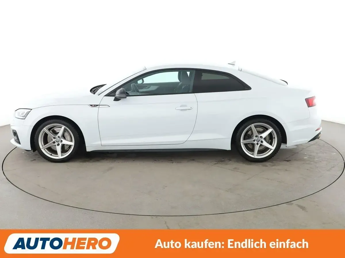 Używany Audi A5 S-Line 252 KM (185 kW) 2018 Biały Coupe