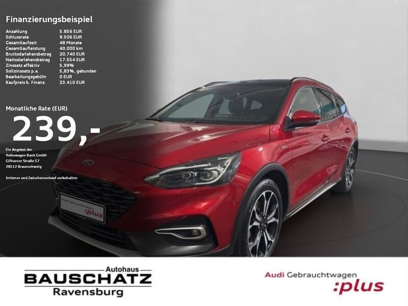 Fantastic red (rot) Gebraucht 2021 Ford Focus Active X Kombi | 23.910 € (Fairer Preis) - Bild 1/4