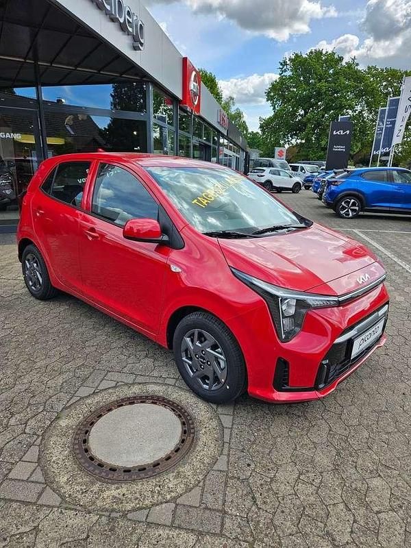 Neu Kia Picanto Vision 67 PS (49 kW) 2025 (beg) signalrot met. Kleinwagen
