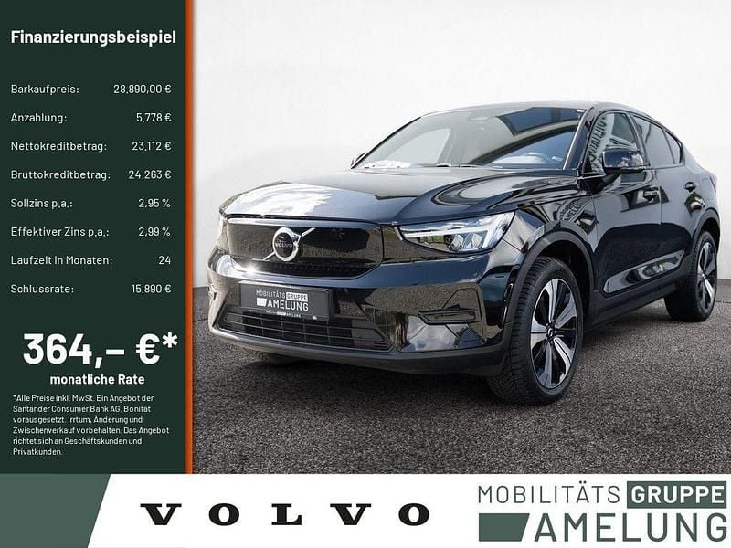 Schwarz Gebraucht 2022 Volvo C40 Core SUV | 28.890 € (Fairer Preis) - Bild 1/4