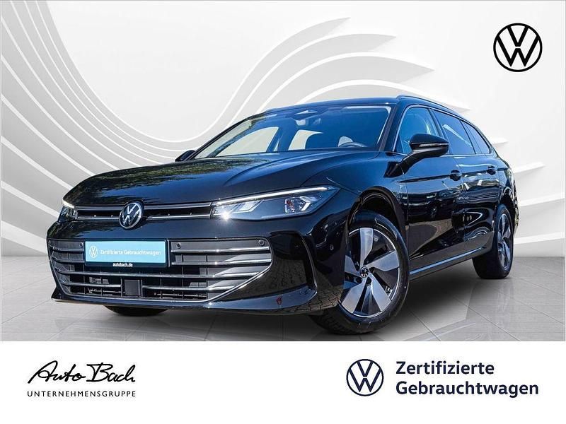 Schwarz (grenadillschwarz metallic) Gebraucht 2024 VW Passat Business Kombi | 52.740 € - Bild 1/4