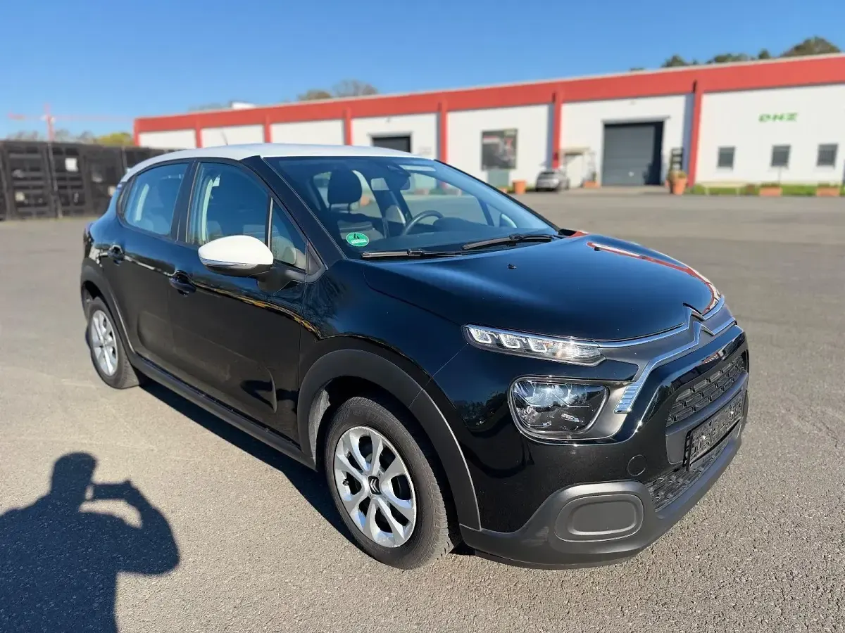 Gebraucht Citroën C3 Feel 82 PS (60 kW) 2021 Schwarz Kleinwagen