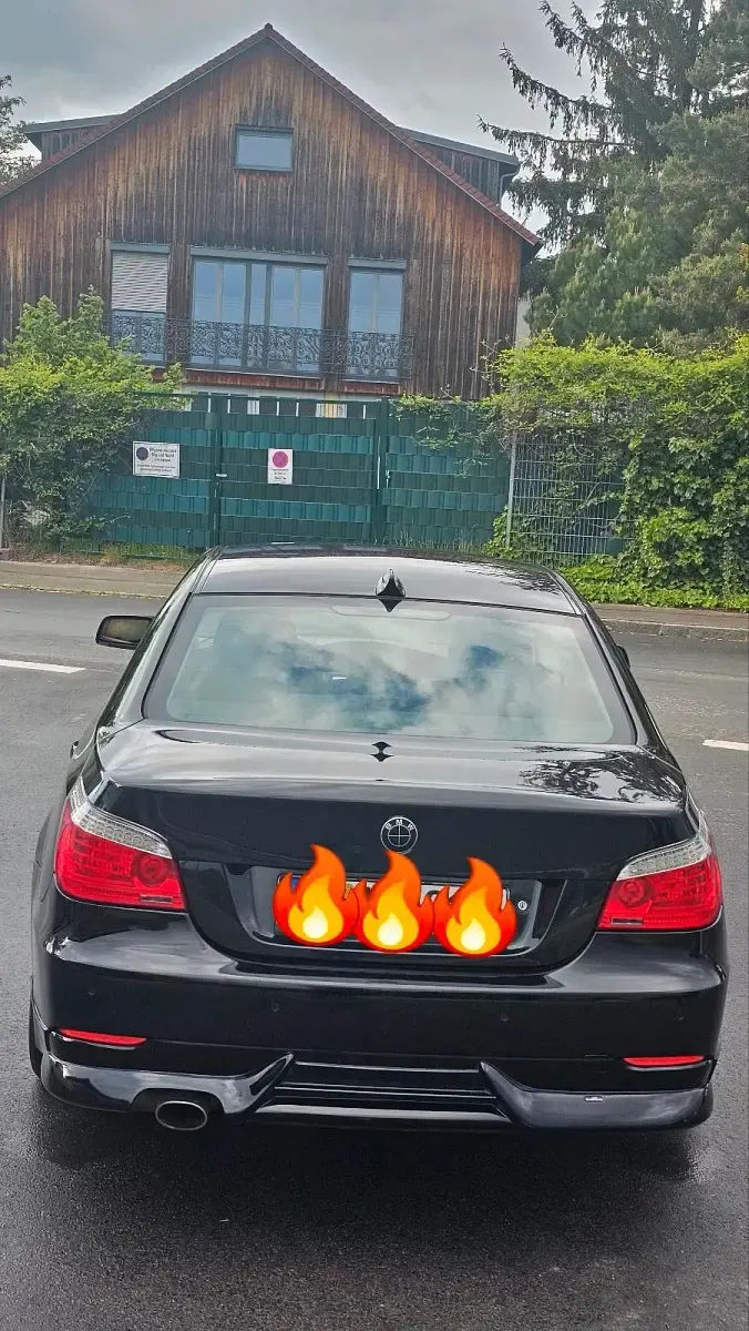 Używany BMW 520 177 KM (130 kW) 2008 Czarny Sedan/Limuzyna