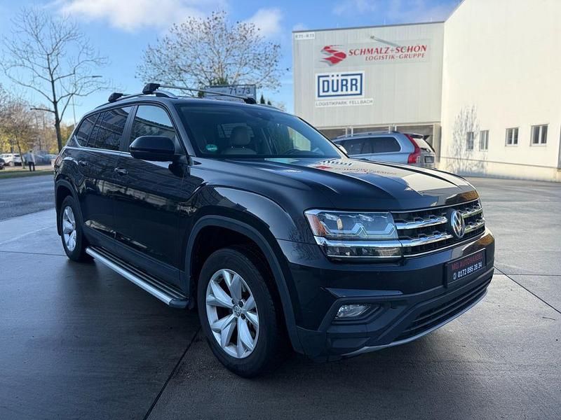 Schwarz Gebraucht 2018 VW Atlas SE SUV | 18.999 € - Bild 1/4