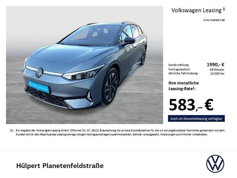 Gebraucht VW ID.7 GTX 264 kW (360 PS) 2025 Blau Kombi