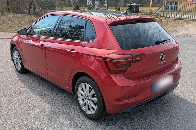 Gebraucht VW Polo Style 110 PS (80 kW) 2022 Rot Kleinwagen