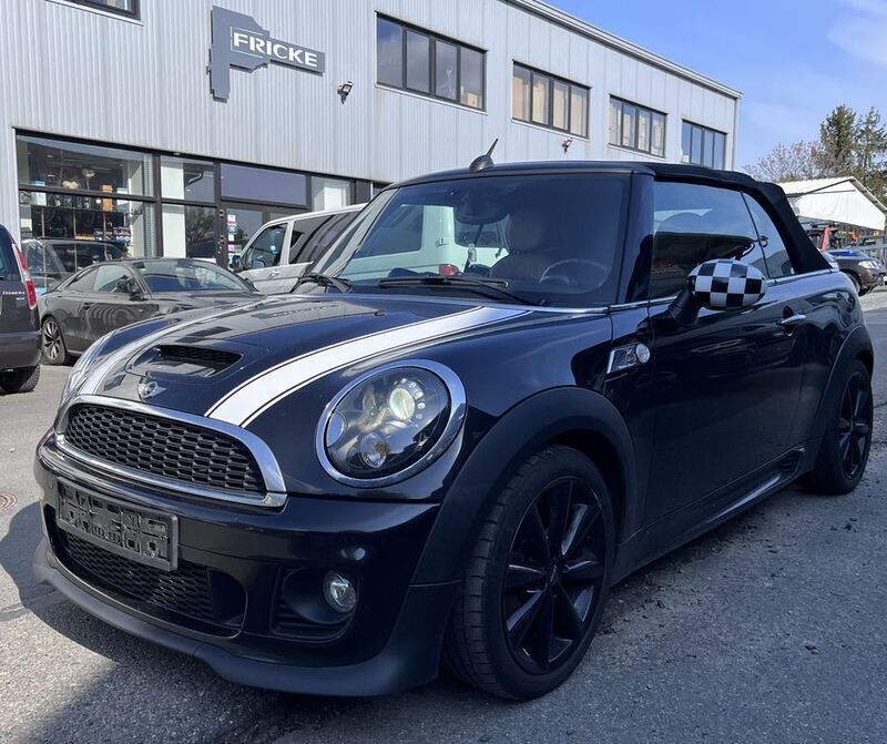 Schwarz Gebraucht 2015 Mini Cooper SD Cabriolet Cabrio | 11.990 € (Teuer) - Bild 1/4