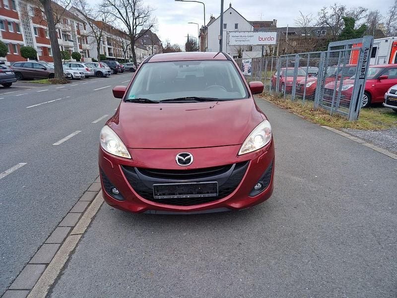 Rot Gebraucht 2011 Mazda 5 Sports-Line Van / Kleinbus | 7.999 € (Guter Preis) - Bild 1/4