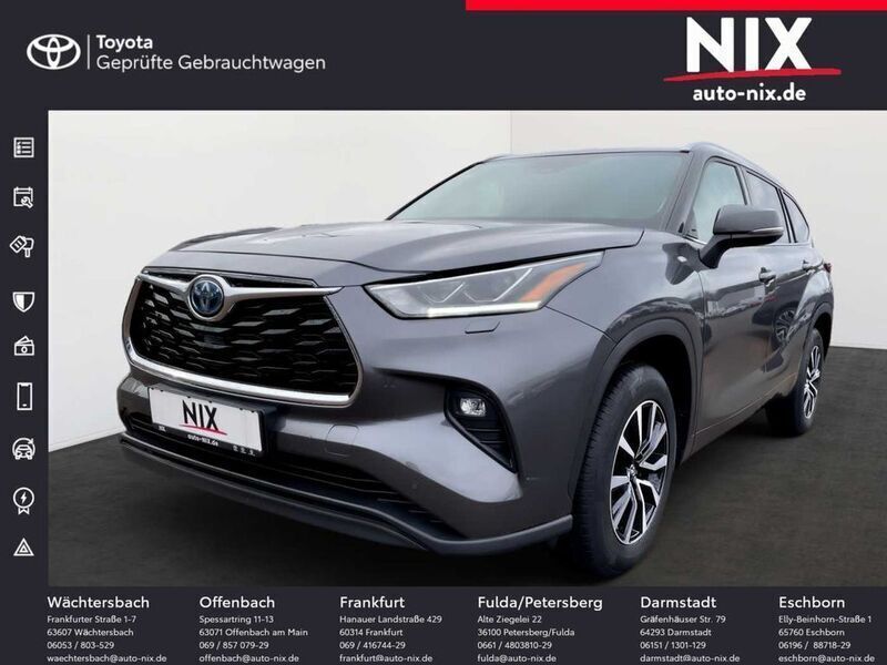 Grau Gebraucht 2021 Toyota Highlander Executive SUV | 44.950 € (Etwas zu teuer) - Bild 1/4