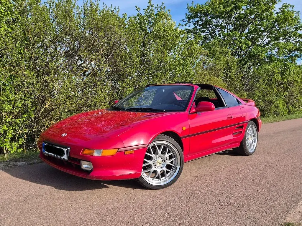 Gebraucht Toyota MR2 156 PS (114 kW) 1991 Rot Cabrio