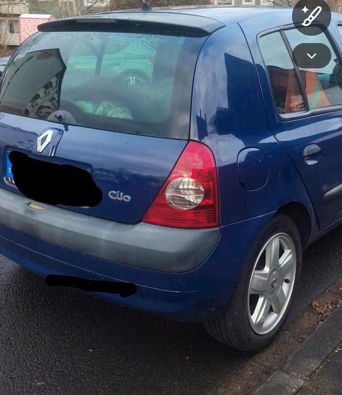 Gebraucht Renault Clio II 68 PS (50 kW) 2003 Blau Kleinwagen