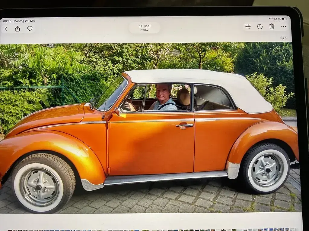 Używany VW Käfer 50 KM (36 kW) 1978 Beżowy Kabriolet