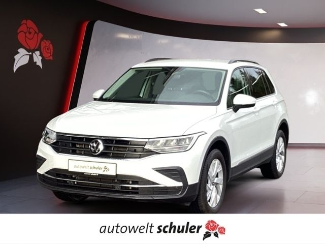 Pure white Gebraucht 2022 VW Tiguan Life SUV | 32.100 € (Fairer Preis) - Bild 1/4