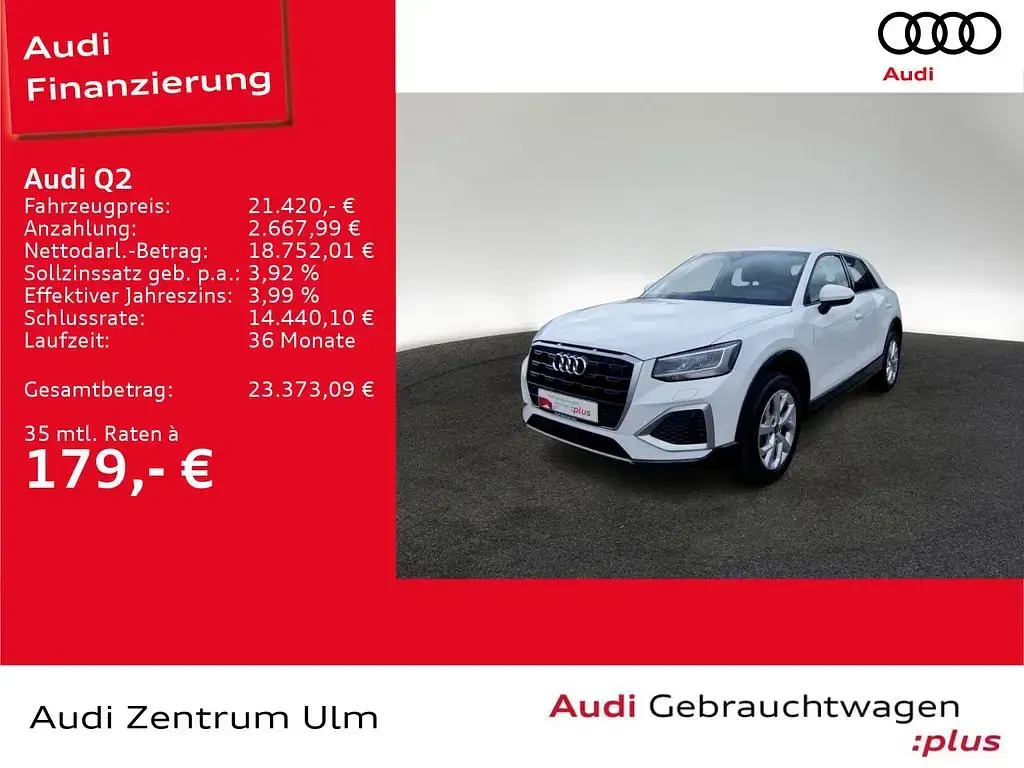 Gebraucht Audi Q2 Advanced 116 PS (85 kW) 2024 Weiß SUV