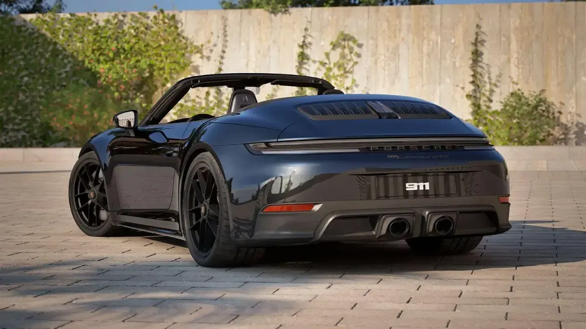 Neu Porsche 911 Carrera GTS 541 PS (397 kW) 2026 Tiefschwarzmetallic Cabrio