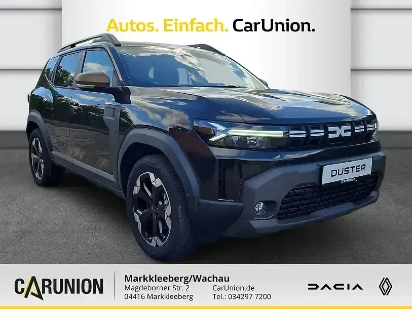 Neu Dacia Duster Extreme 141 PS (103 kW) 2025 Perlmuttschwarz metallic SUV