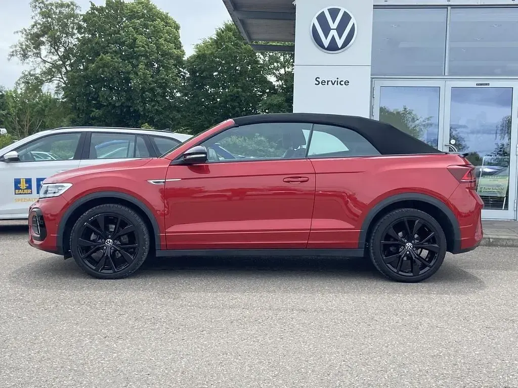 Gebraucht VW T-Roc Cabriolet R-line 150 PS (110 kW) 2023 Rot Cabrio