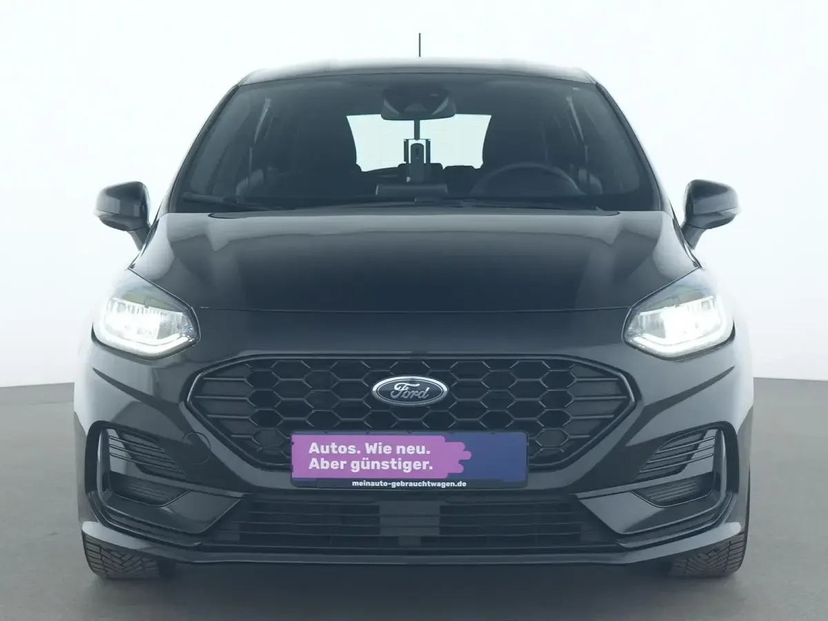 Gebraucht Ford Fiesta ST-Line 125 PS (91 kW) 2023 Obsidian schwarz Kleinwagen
