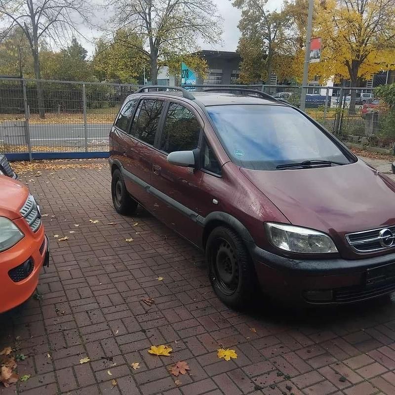 Rot Gebraucht 2004 Opel Zafira Kombi | 999 € (Fairer Preis) - Bild 1/4