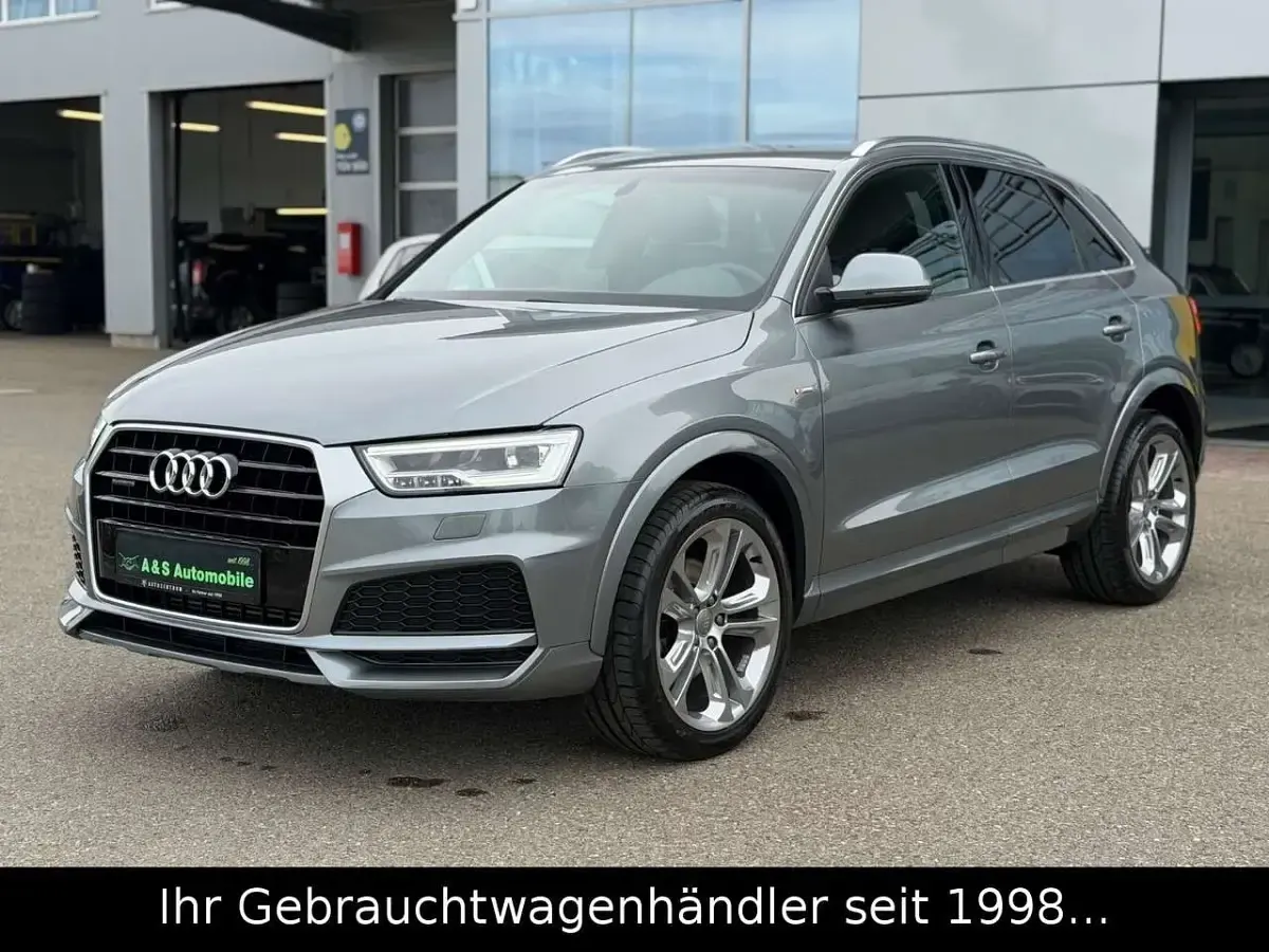 Gebraucht Audi Q3 S-Line 220 PS (161 kW) 2018 Individuallackierung exclusive SUV