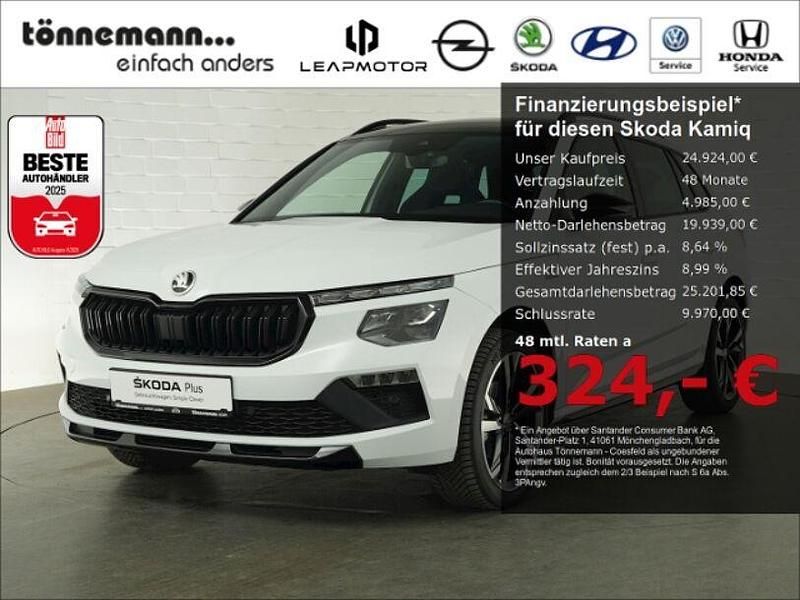 Weiss Gebraucht 2024 Skoda Kamiq Monte Carlo SUV | 26.824 € (Etwas zu teuer) - Bild 1/4