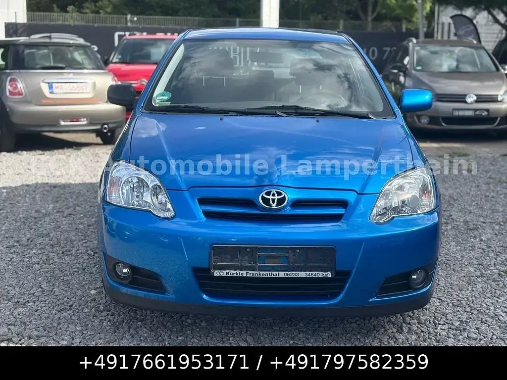 Gebraucht Toyota Corolla Edition 110 PS (80 kW) 2006 Blau Limousine