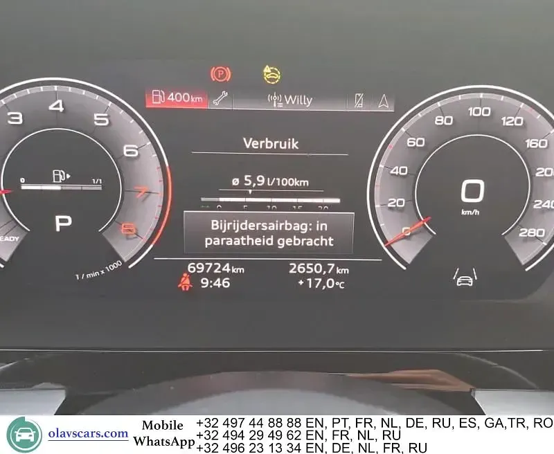 Gebraucht Audi A3 Advanced 110 PS (80 kW) 2022 Schwarz Limousine