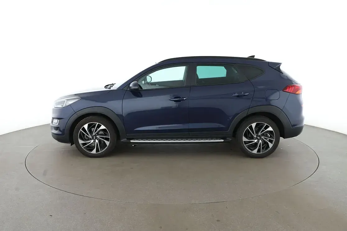 Gebraucht Hyundai Tucson Premium 177 PS (130 kW) 2019 Blau SUV