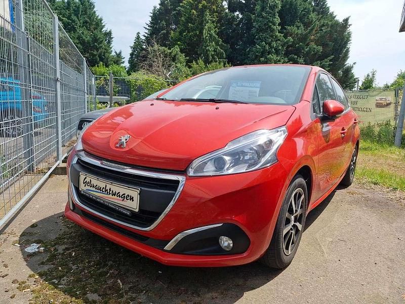 Orange power/metallic Gebraucht 2018 Peugeot 208 Active Kleinwagen | 7.200 € (Fairer Preis) - Bild 1/3
