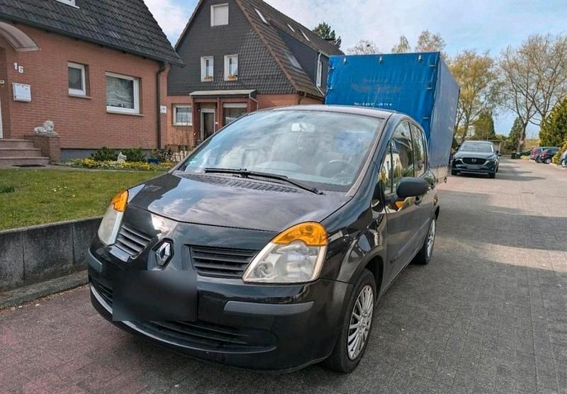 Gebraucht Renault Modus 75 PS (55 kW) 2005 Schwarz Van / Kleinbus