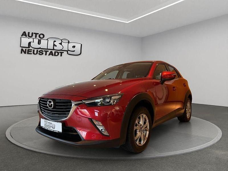 Rubinrot metallic Gebraucht 2016 Mazda CX-3 Exclusive-Line SUV | 11.980 € (Fairer Preis) - Bild 1/4
