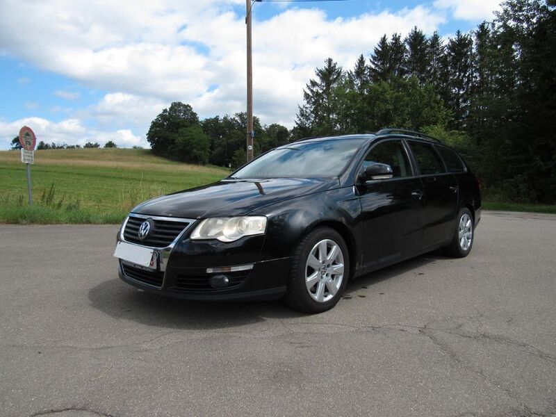Schwarz Gebraucht 2009 VW Passat Sportline Kombi | 1.999 € (Superpreis) - Bild 1/4