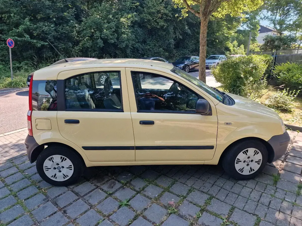 Gebraucht Fiat Panda 60 PS (44 kW) 2010 Gelb Kleinwagen