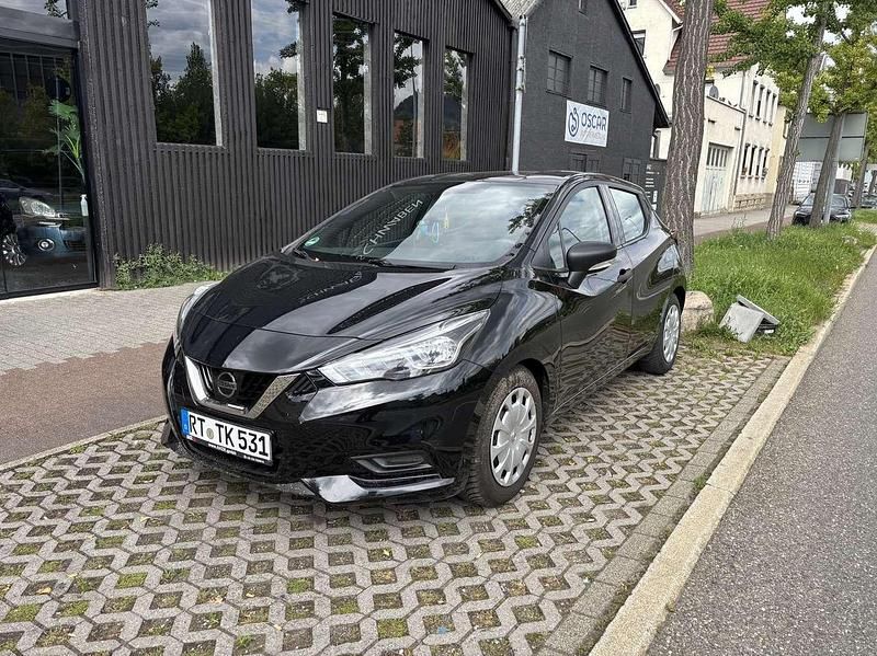 Schwarz Gebraucht 2017 Nissan Micra Visia+ Kleinwagen | 8.400 € (Fairer Preis) - Bild 1/4