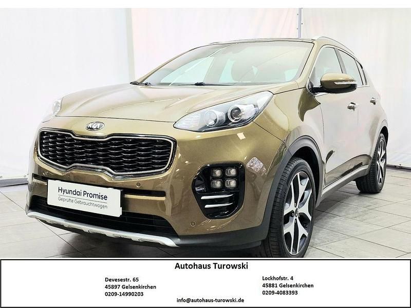 Alchemy grün (metallic) Gebraucht 2016 Kia Sportage GT-Line SUV | 15.970 € (Fairer Preis) - Bild 1/4