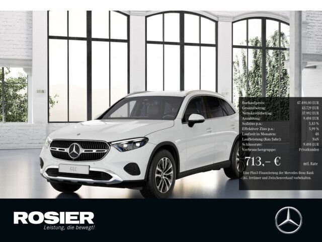 Weiss / polarweiß Gebraucht 2023 Mercedes GLC220 SUV | 47.490 € (Superpreis) - Bild 1/4