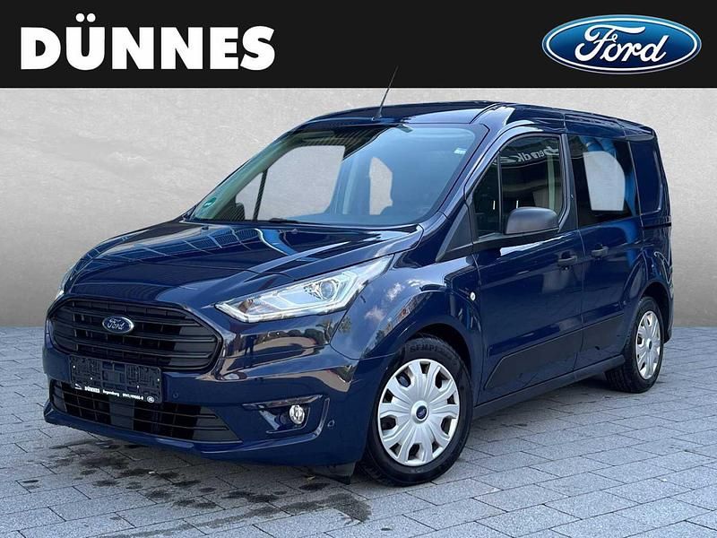 Blau (blazerblau) Gebraucht 2018 Ford Transit Kleinwagen | 11.500 € (Superpreis) - Bild 1/4