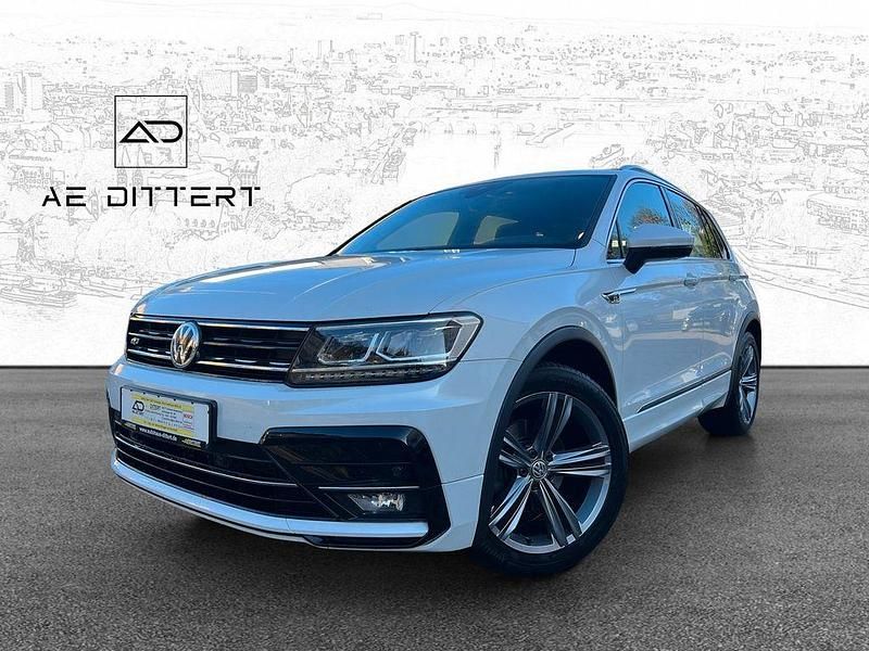 Weiß Gebraucht 2018 VW Tiguan R-line SUV | 19.490 € (Guter Preis) - Bild 1/4