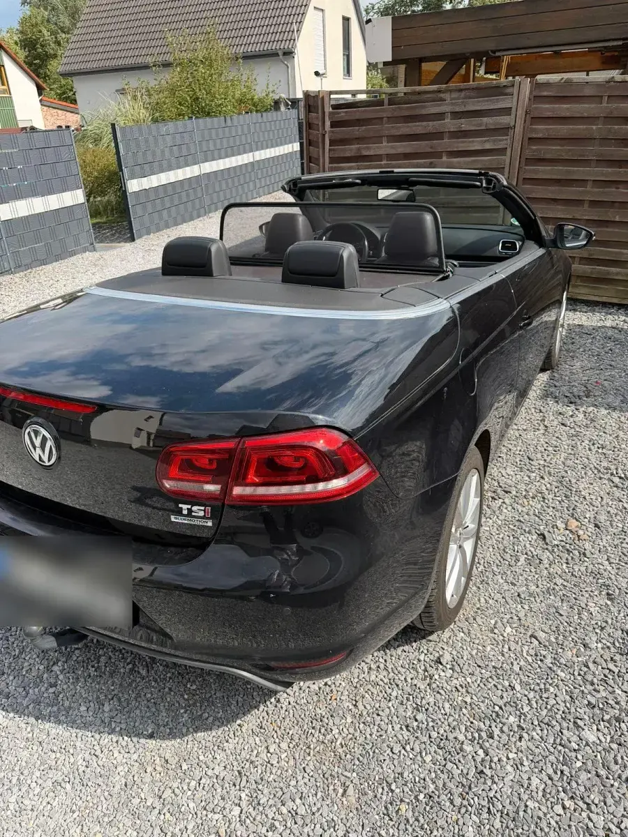 Gebraucht VW Eos 122 PS (89 kW) 2013 Schwarz Cabrio