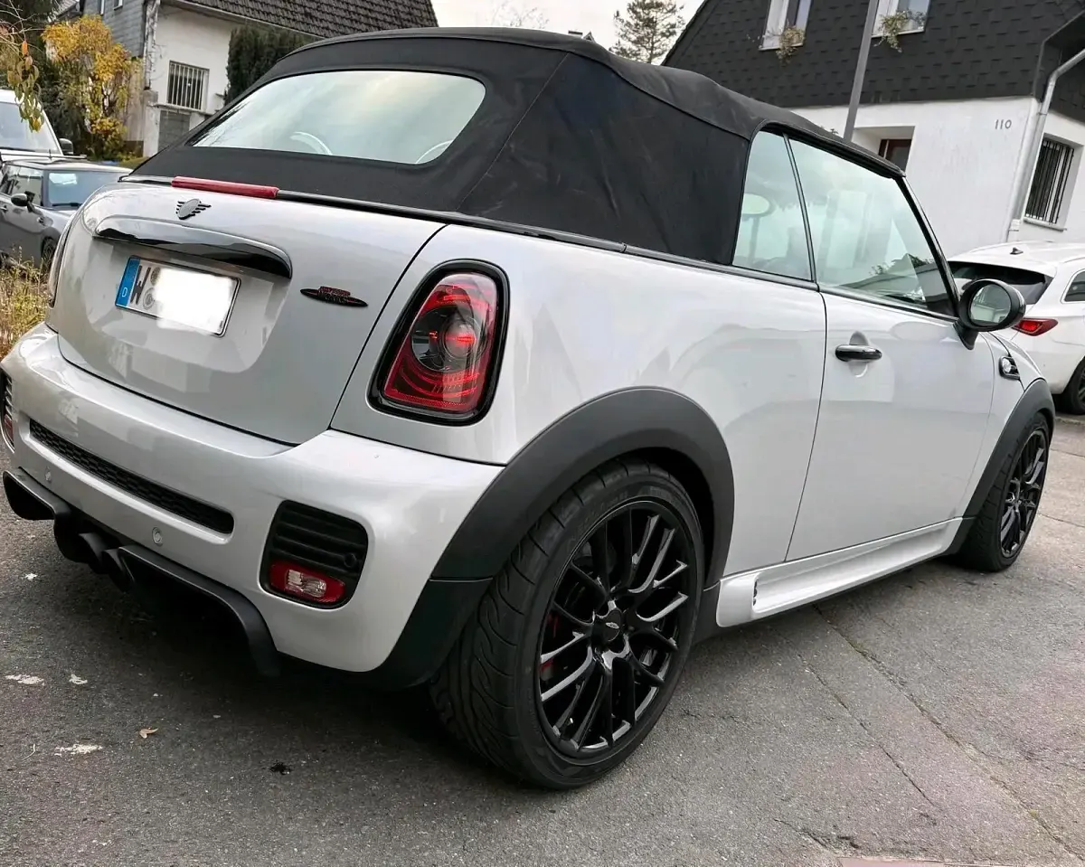 Gebraucht Mini John Cooper Works Cabriolet 211 PS (155 kW) 2014 Silber Cabrio