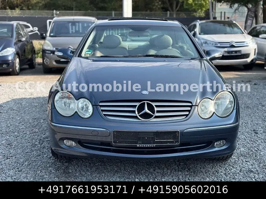 Gebraucht Mercedes CLK200 163 PS (119 kW) 2002 Blau Coupé