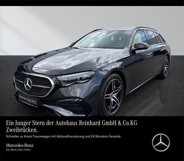 Grau Gebraucht 2023 Mercedes E220 AMG Limousine | 62.450 € (Teuer) - Bild 1/4