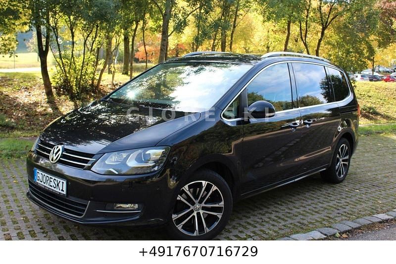 Gebraucht VW Sharan Highline 170 PS (125 kW) 2011 Schwarz Van / Kleinbus