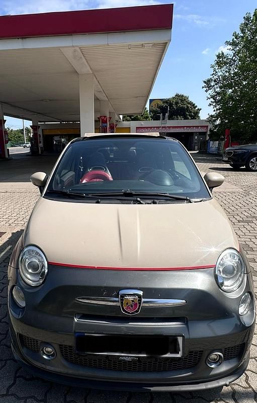 Grau Gebraucht 2014 Abarth 500C Cabrio | 9.500 € - Bild 1/4